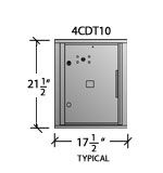 4C Front Loading, Double Column 