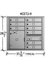 4C Front Loading, Double Column 