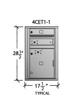 4C Front Loading, Single Column 