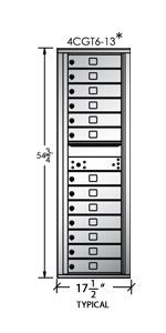 4C Front Loading, Single Column 