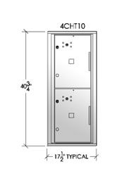 4C Front Loading, Single Column 