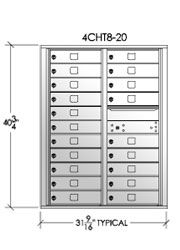 4C Front Loading, Double Column 