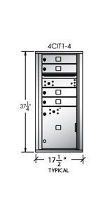 4C Front Loading, Single Column 