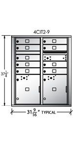 4C Front Loading, Double Column 