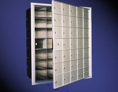 Front Loading Horizontal Mailboxes 6 High x 4 Wide