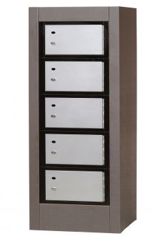 Freestanding Parcel Locker Cabinet w/ 24