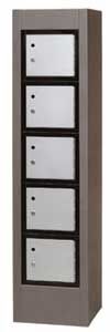 Freestanding Parcel Locker Cabinet w/ 15