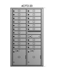 4C Front Loading, Double Column 