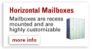 Horizontal Mailboxes